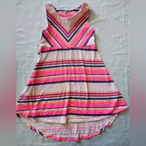 ‼️5 items for $8‼️Striped Pink and Blue Kids Dress